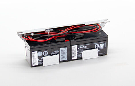 Akkus einer automatischen Schiebetüre