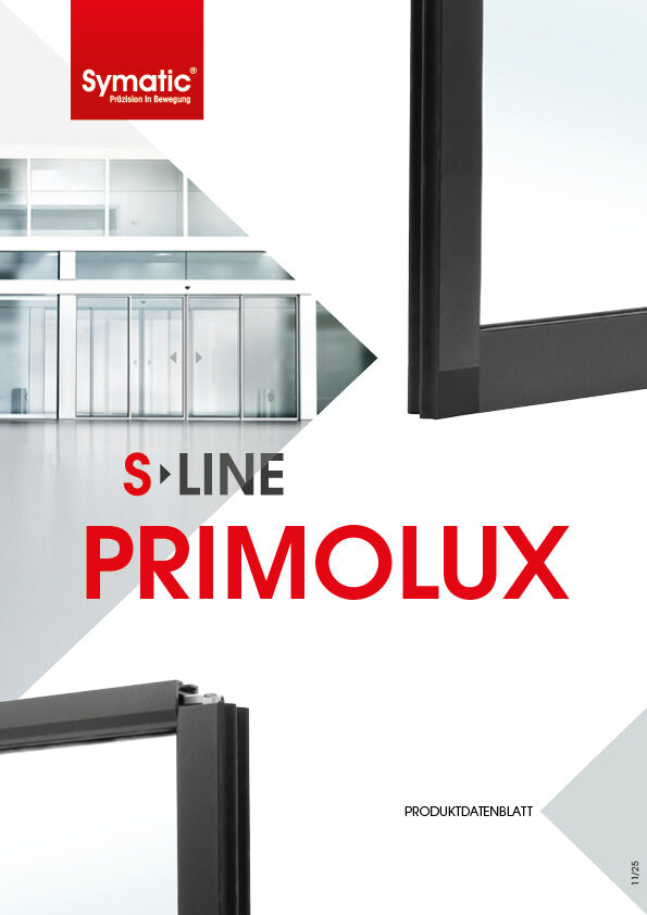 Titelseite vom Produktdatenblatt Symatic S-Line Primolux