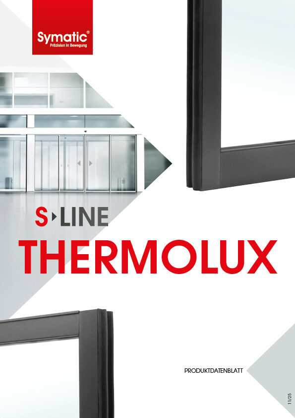 Titelseite vom Produktdatenblatt Symatic S-Line Thermolux